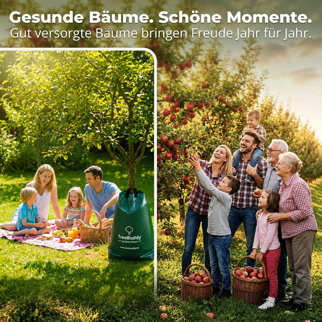 5xTreeBuddy Baumbewässerungssack 75L Bewässerungssack Bäume, Baumbeutel Langzeitbewässerung, Wassers