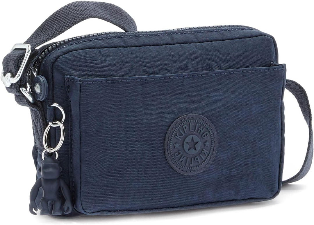 Kipling Damen Abanu Crossbody, Blue Bleu 2, 7.5x20x13.5 cm EU, Blue Bleu 2