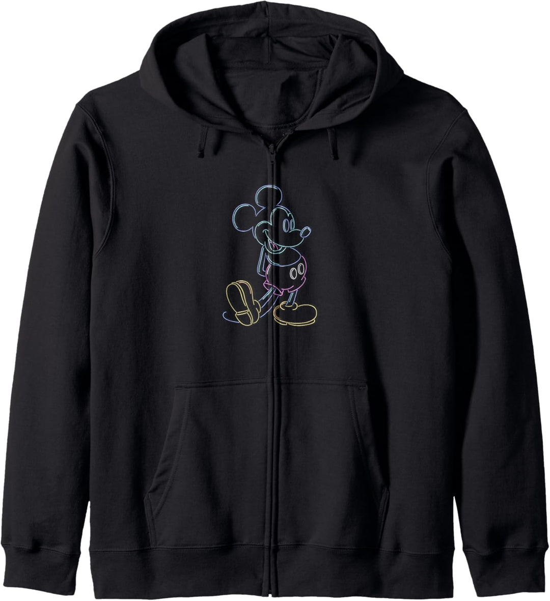 Disney Mickey Neon Outline Kapuzenjacke