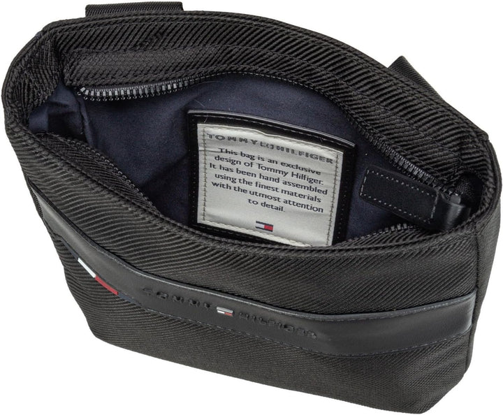 Tommy Hilfiger Herren 1985 Mini Crossover Tasche, Schwarz, One Size