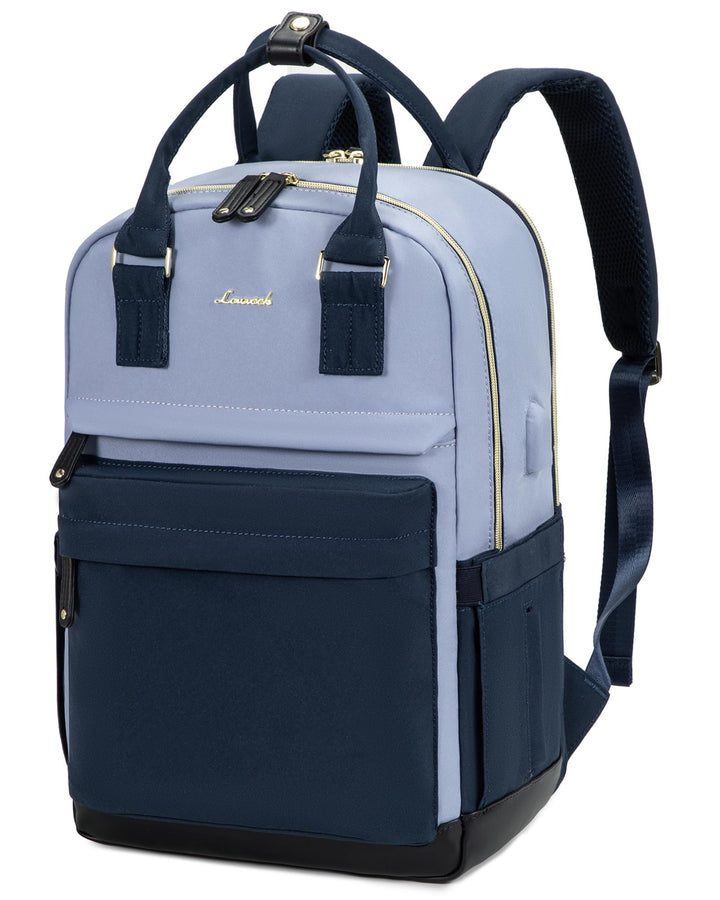 LOVEVOOK Rucksack Damen Herren, Schulrucksack Teenager Mädchen mit 15,6 Zoll Laptop-Fach, Wasserdich