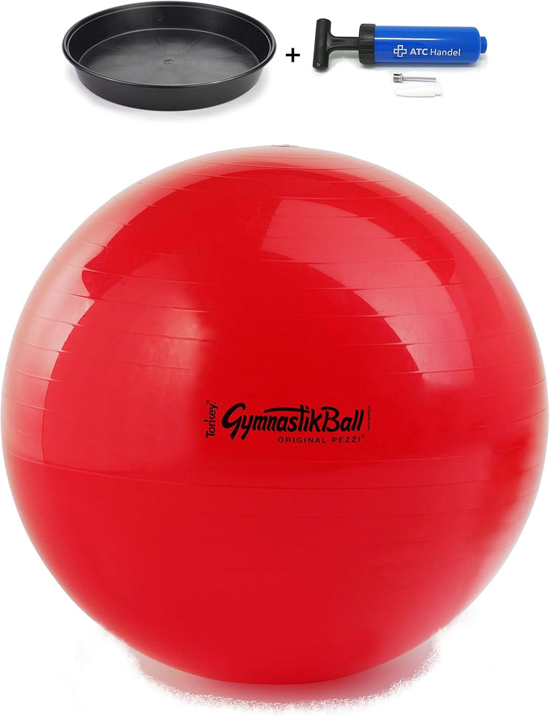 Original Pezzi Gymnastikball Standard Ø 42, 53, 65 & 75 cm in Allen Farben inkl. Ballschale und ATC