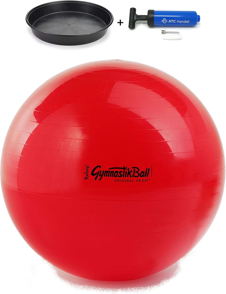 Original Pezzi Gymnastikball Standard Ø 42, 53, 65 & 75 cm in Allen Farben inkl. Ballschale und ATC
