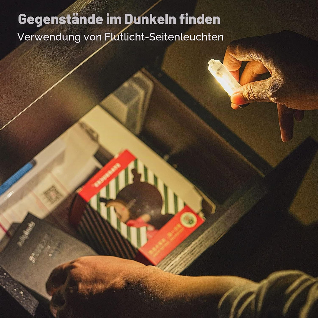 RovyVon Aurora A7 G4 7075 USB C wiederaufladbare Schlüsselanhänger Taschenlampen, 650 hohe Lumen kle