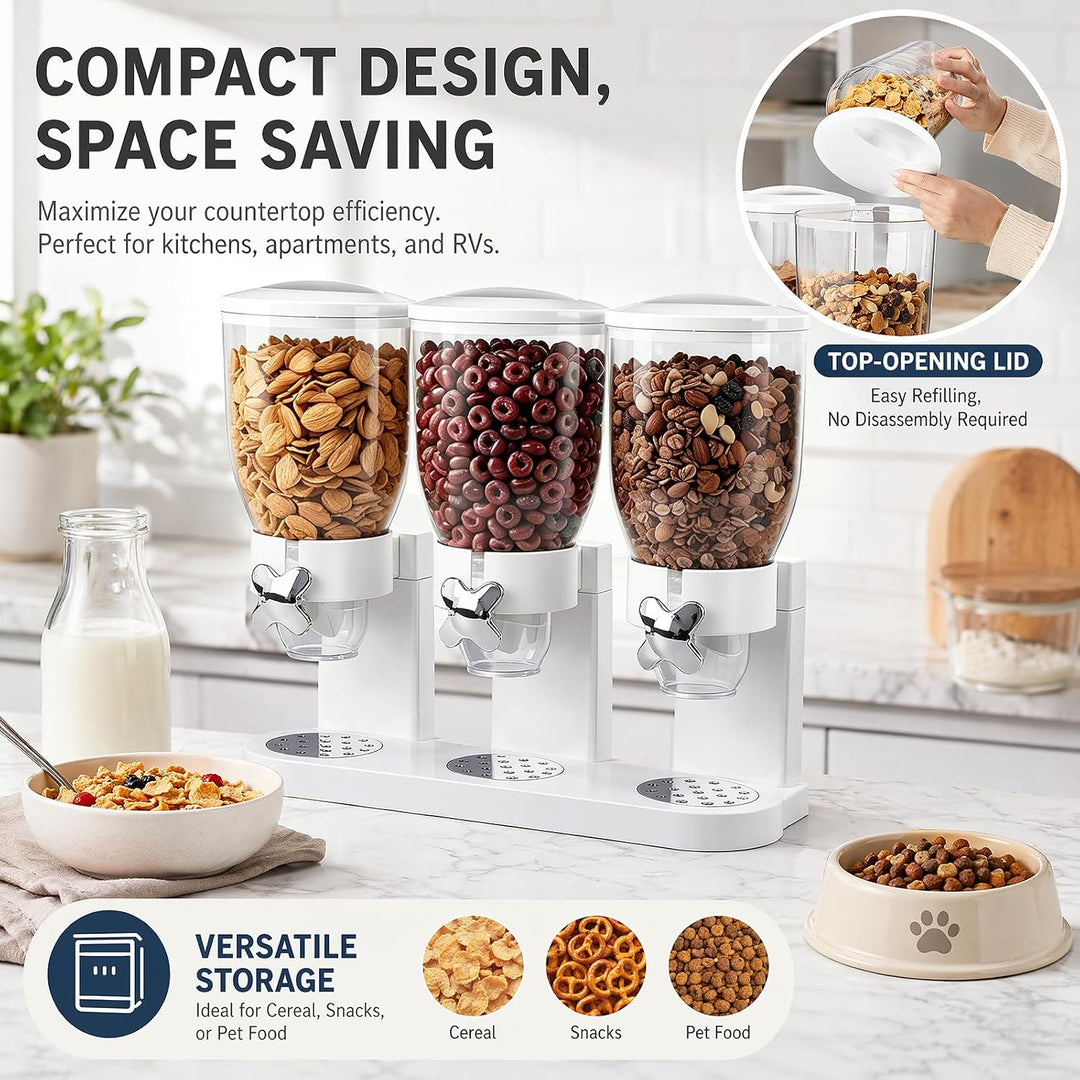 Cereal Dispenser Countertop 2L (A Triple 6L), A Triple 6l