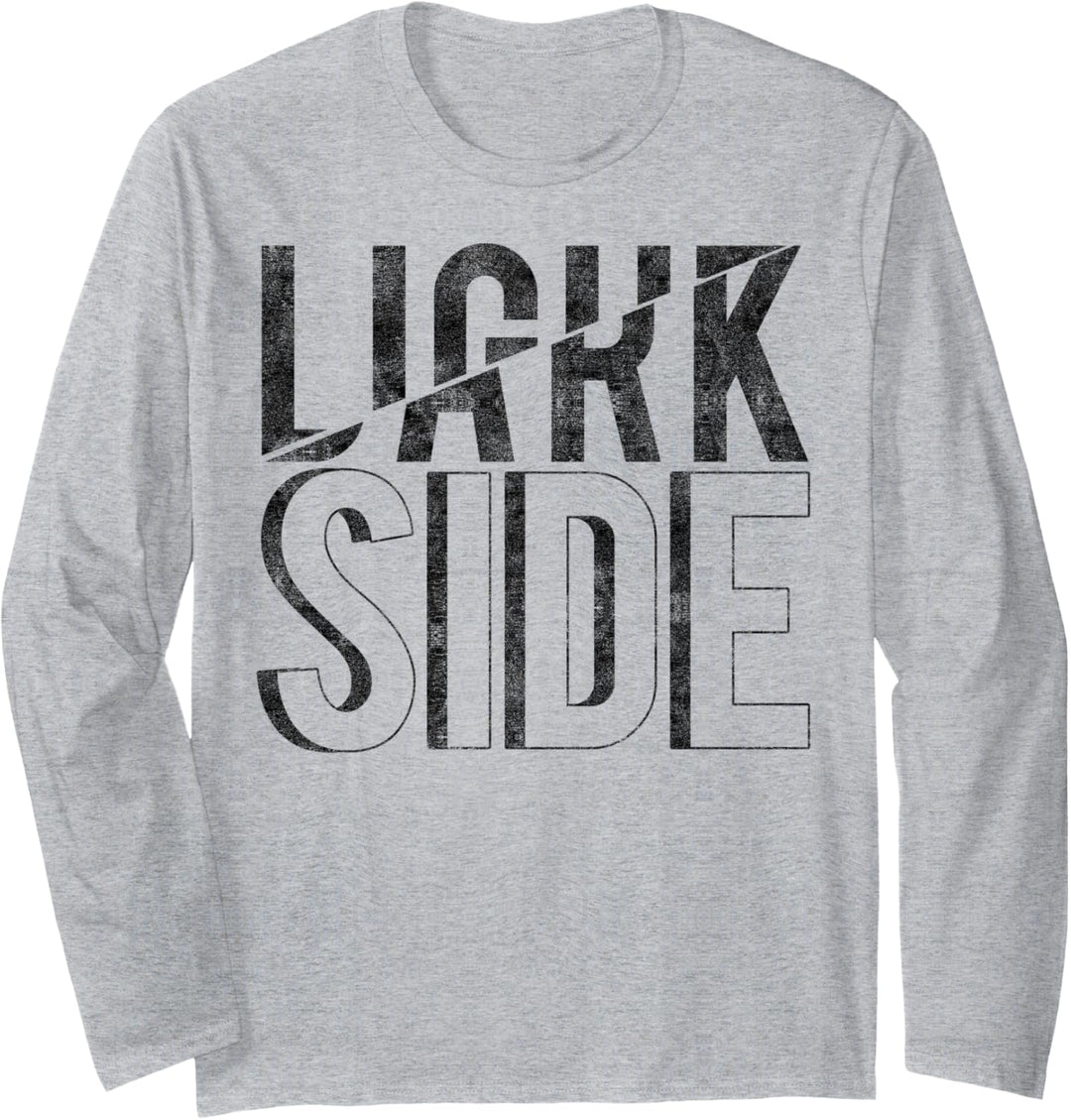 Star Wars The Last Jedi Light And Dark Side Text Langarmshirt