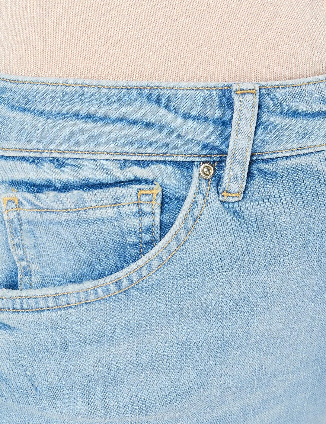 Scotch & Soda Womens Haut - Clear Sky Skin - Clear Sky Jeans, Sky-3806, 26W x 32L