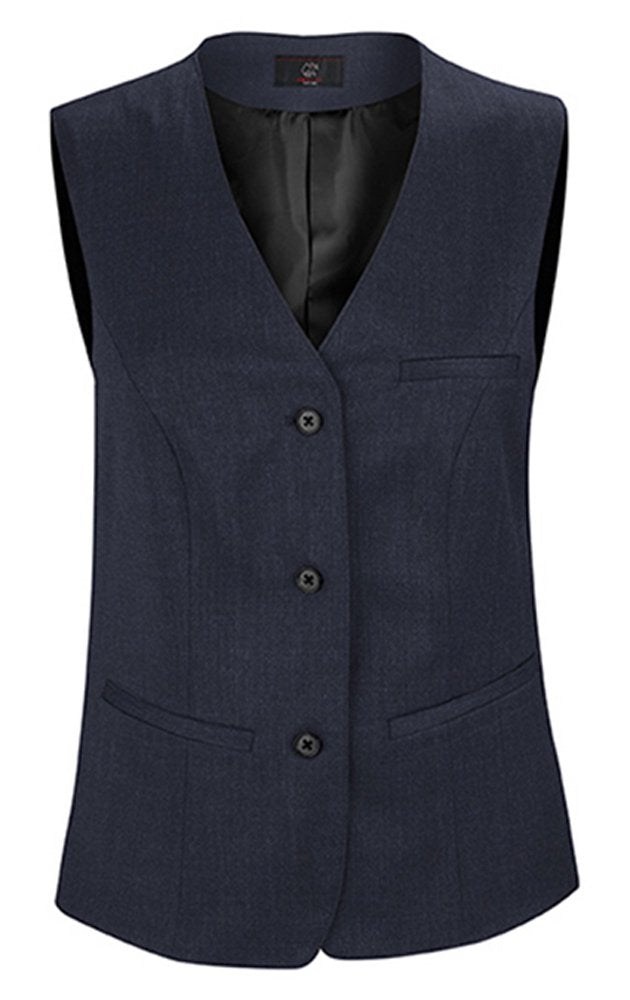 Greiff Grösse 50 Corporate Wear Basic Damen Weste Comfort Fit Marine Modell 1249