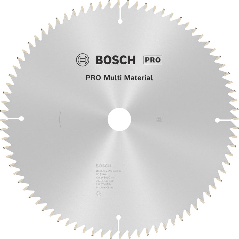 Bosch Accessories Bosch Professional 1x Kreissägeblatt Multi Material (für Multimaterial, Sägeblatt