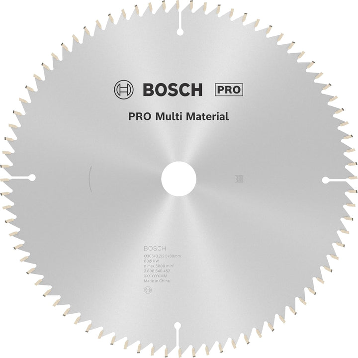 Bosch Accessories Bosch Professional 1x Kreissägeblatt Multi Material (für Multimaterial, Sägeblatt