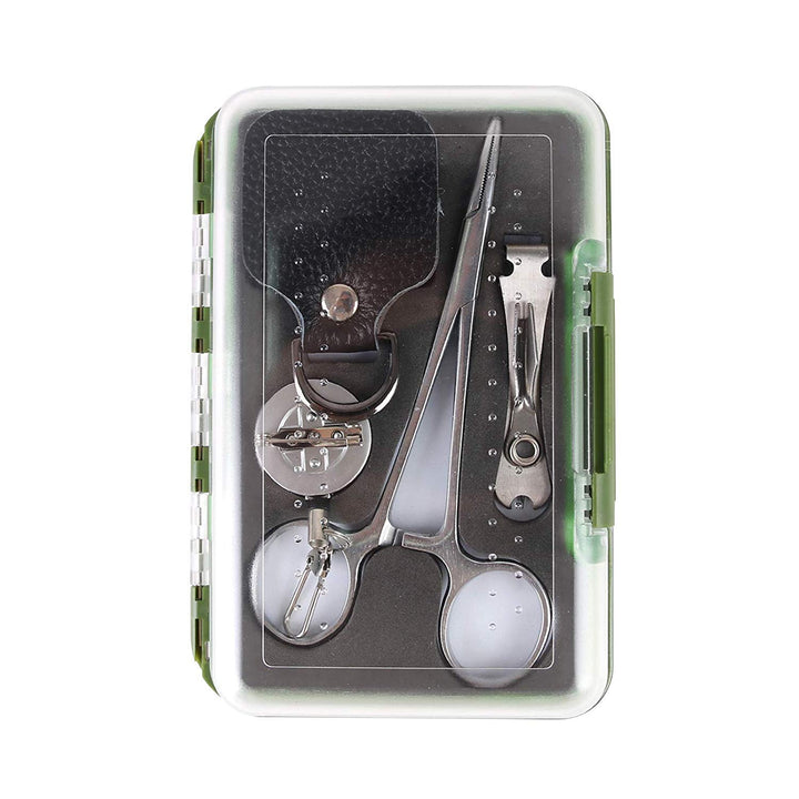 MAXIMUMCATCH Fliegenfischen Zubehör Kombi Schnur knipser/Retractor/Hanken-Lösezange /Vorfachstrecker