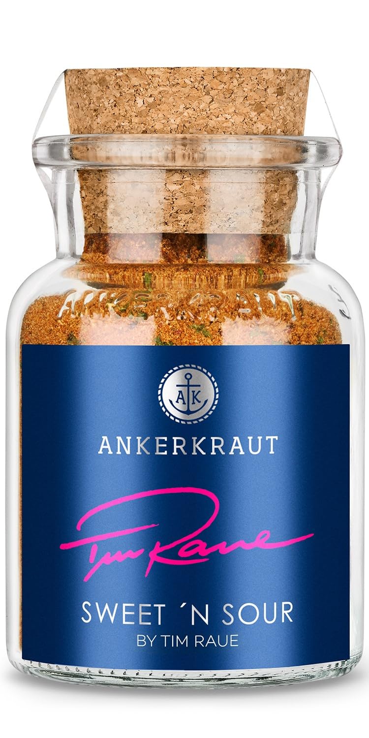 Ankerkraut x Tim Raue Gewürz-Set, vier Gewürze inklusive Rezeptheft des Sterne-Koch, Gewürz im Korke