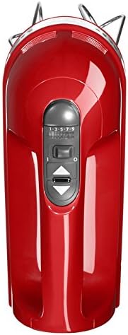 KitchenAid Leistungsstarker Handmixer 9 Stufen - Soft-Start und LED-Anzeige - Handrührer mit Edelsta