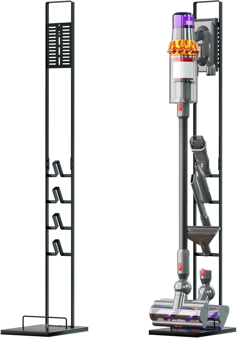 vhbw Ständer als stabile Halterung Zubehör kompatibel mit Dyson Akku-Staubsauger V15 Detect Absolute