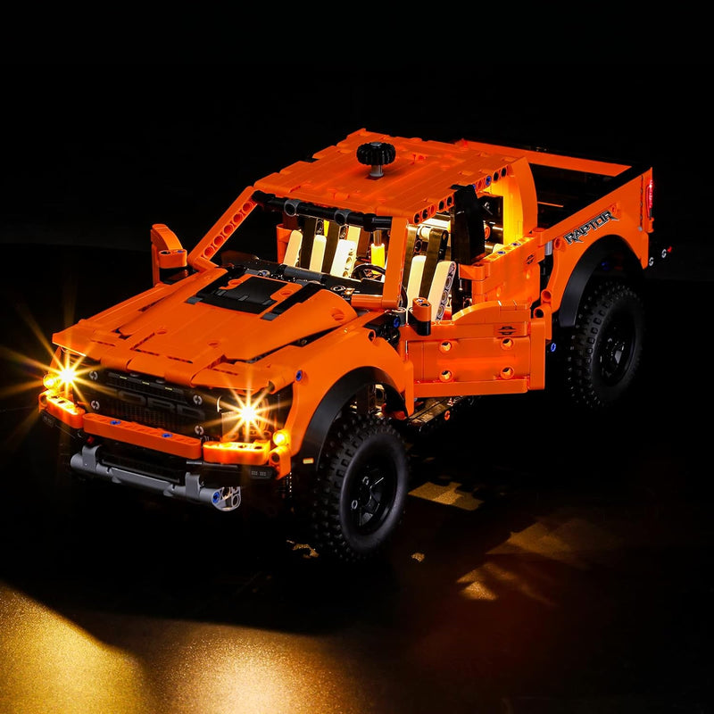 BRIKSMAX Led Beleuchtungsset für Lego Technic Ford F-150 Raptor - Compatible with Lego 42126 Baustei