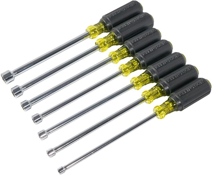 Klein Tools Inc 647 M Magnetischer Spitze Nussschraubendreher-Set, 7 Stück