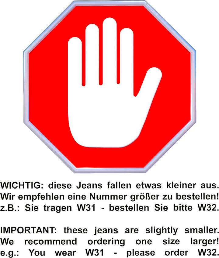 KOSMO LUPO Herren Jeans – Extravagante Designer-Jeans mit Patchwork, Nieten & Kontrastnähten – Regul