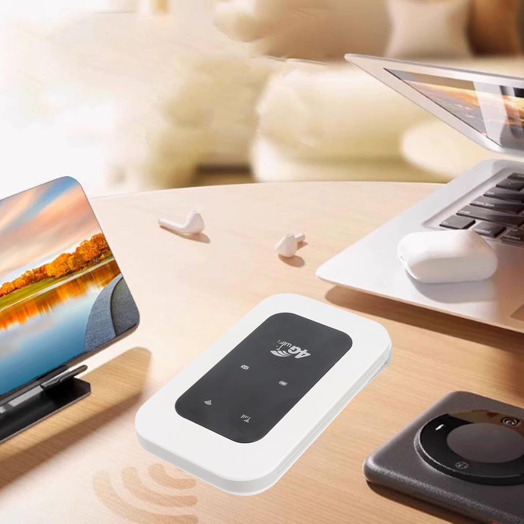 4G 5G WiFi Hotspot, Tragbares WLAN Mobilfunk Hotspot Gerät, Stecker und Spielverschluss Bis zu 10 Ge