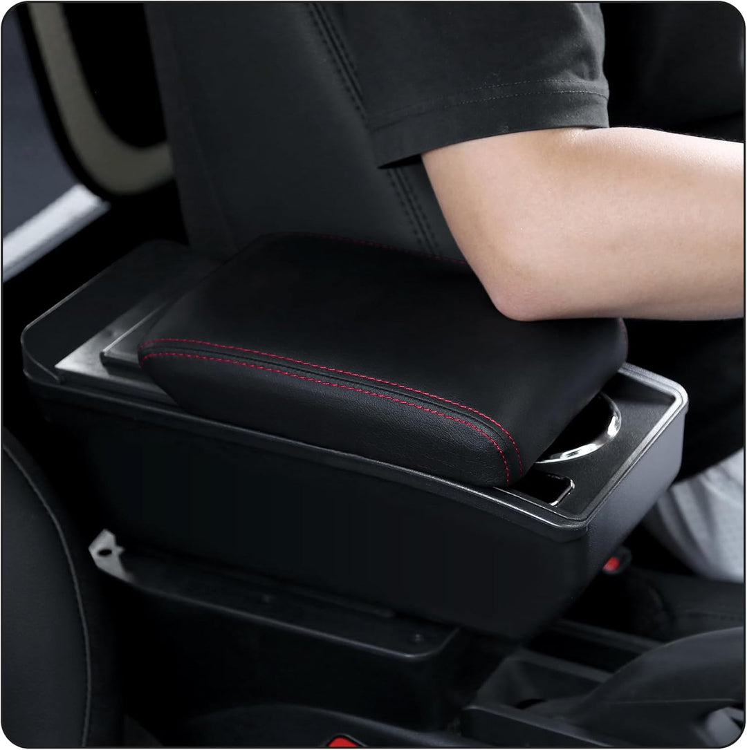 YJYWZH Compatible with Seat Ibiza 6j Armlehnen Ibiza 4 IV 2008-2016 Armlehnen Auto Mittelkonsole Auf
