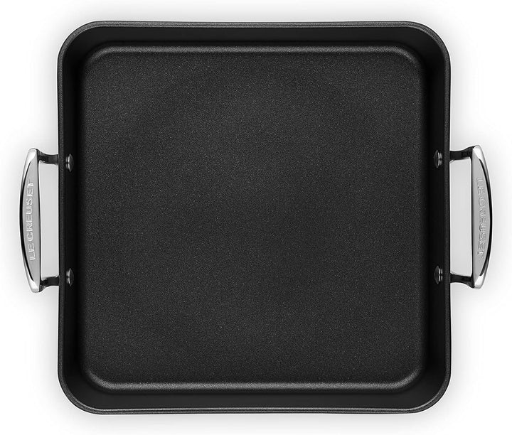 Le Creuset Aluminium-Antihaft quadratische Bratreine, 26 cm, 52106260010101, 26 cm