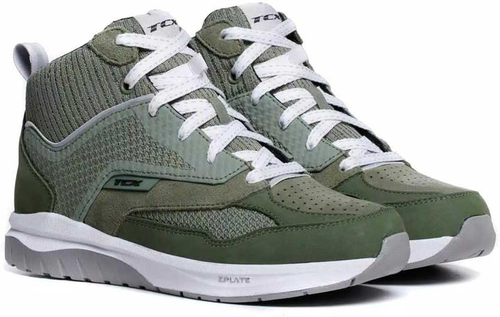 TCX Nalbak Air Damen Motorrad Schuhe 38 EU Grün, 38 EU Grün Grau