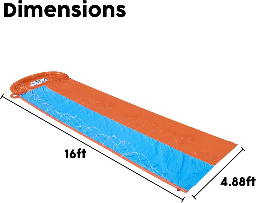 Bestway® H2OGO!™ 3er-Wasserrutsche "Triple" 488 x 207 cm