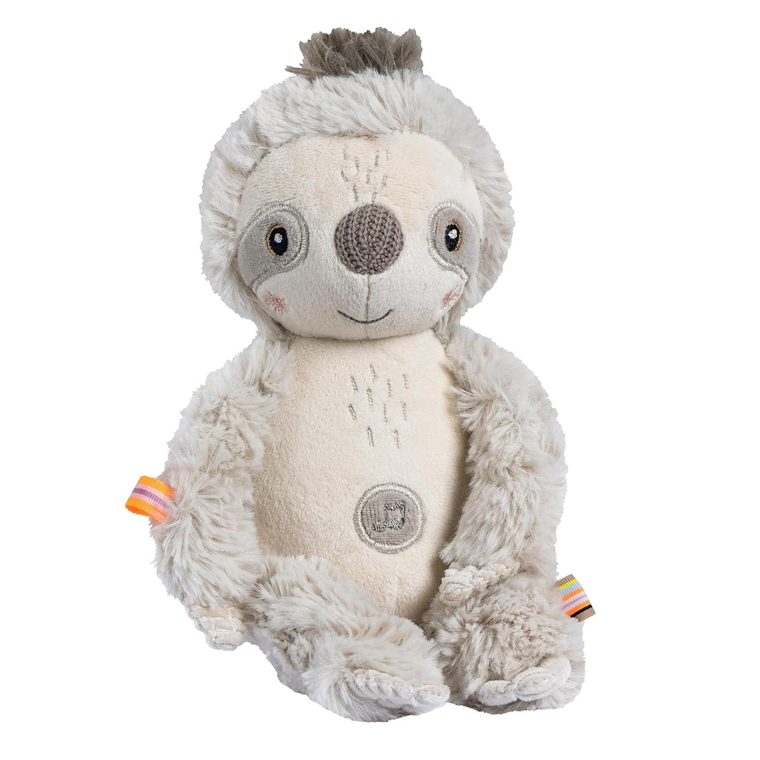 Fehn Einschlafhilfe Faultier – Baby Einschlafhilfe mit Soundmodul: Faultier Kuscheltier mit entnehmb