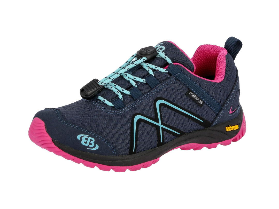Brütting Unisex Kinder Guide Outdoor- & Trekkingschuh 30 EU Marine Pink Türkis, 30 EU Marine Pink Tü