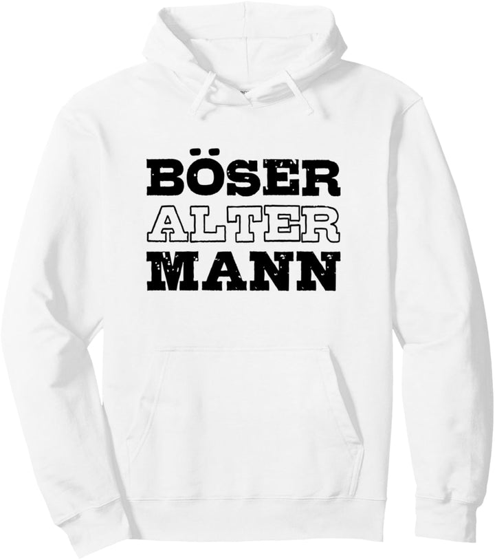 Böser Alter Mann Pullover Hoodie