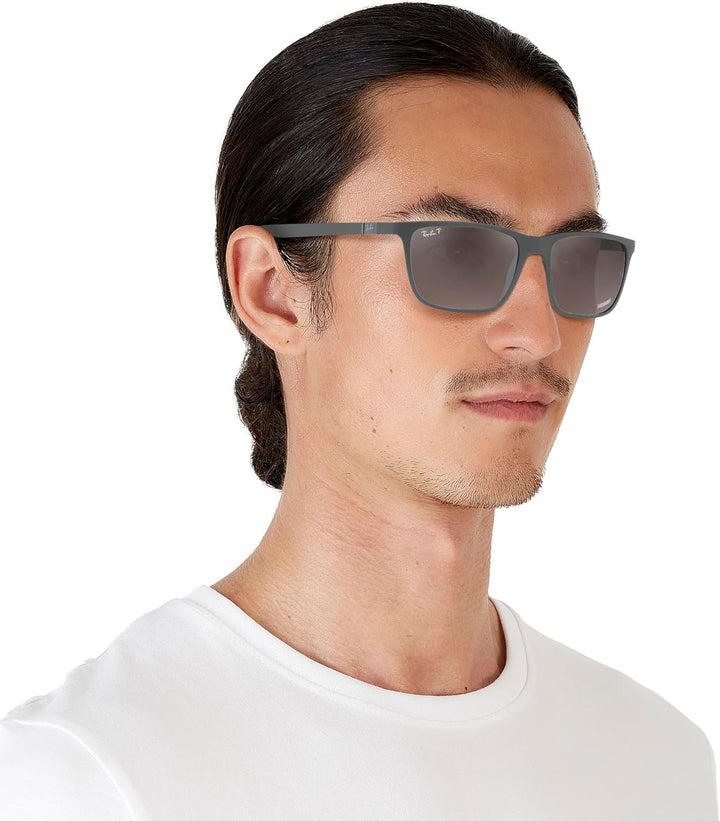 Ray-Ban Unisex Sonnenbrille 58 Grau/Grau, 58 Grau/Grau