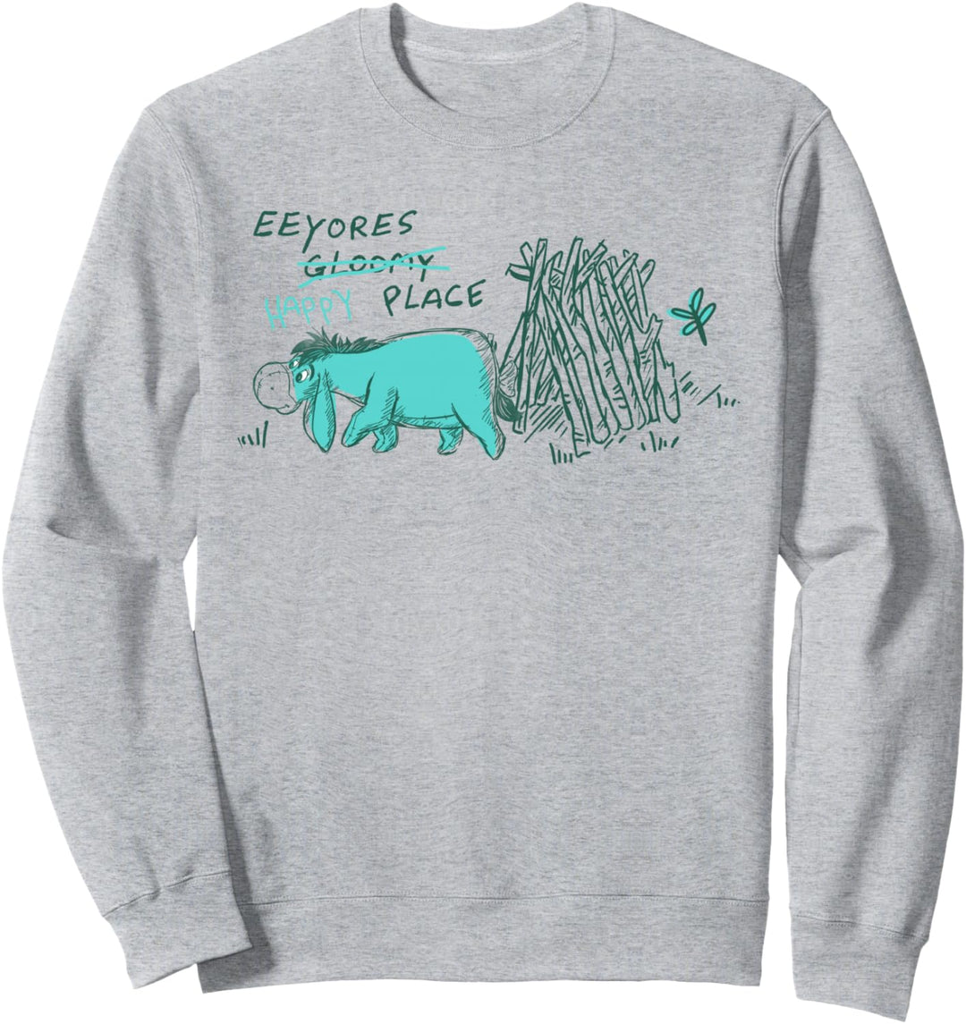 Disney Winnie the Pooh Eeyore’s Happy Place Sweatshirt