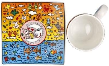 Espressotasse James Rizzi The Romance of the Sea - Pop Art