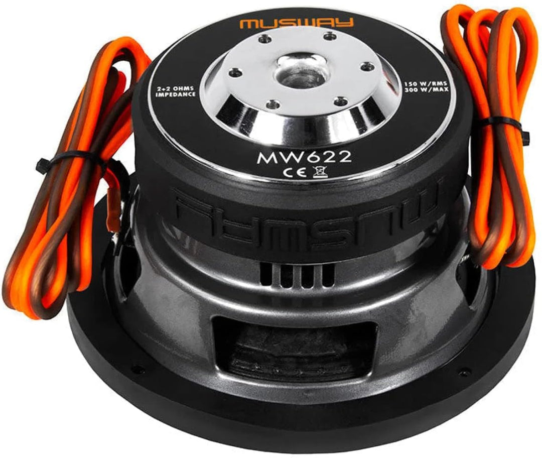 Musway MW622-16,5 cm (6.5') SUBWOOFER INKL. ANSCHLUSSKABEL