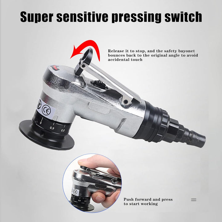 Pneumatische Anfasmaschine, Pneumatische Fasenmaschine Mini 45° Arc Burr Trimming 30000 U/min 1/4 Zo