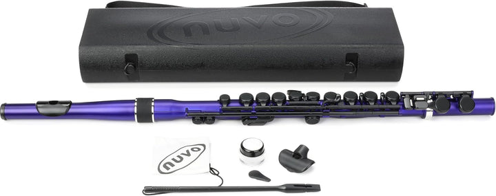 NUVO Student Flute 2.0, Special Blue Metallic Blau/Schwarz, Metallic Blau/Schwarz