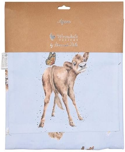 Wrendale Baumwollschürze Farmyard Friends Apron (Cow)