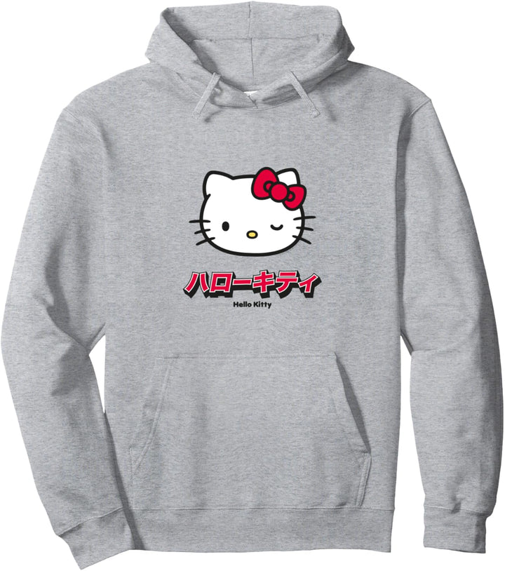 Hello Kitty Sanrio Charakter Klassisches Japan Design Pullover Hoodie