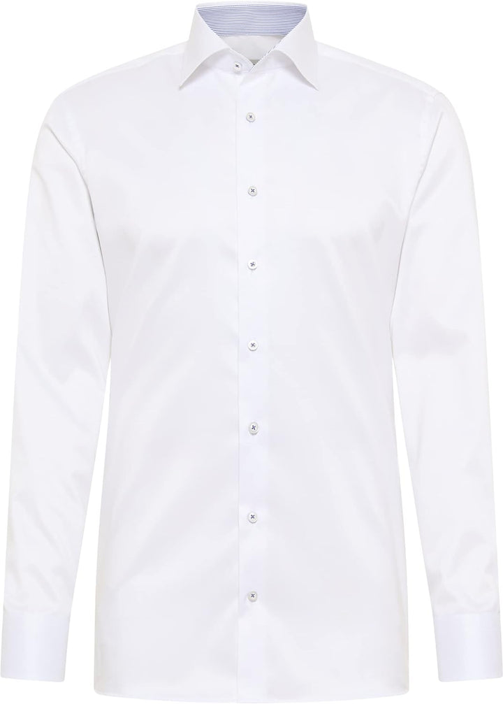 eterna Herren Luxury Shirt Slim FIT 1/1 weiss 41_H_1/1