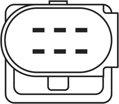 Bosch 0258007353 - Lambdasonde mit fahrzeugspezifischem Stecker