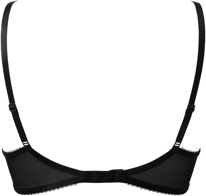 Gossard Damen Superboost Spitzen, Ungepolstert Plunge-BH, Undurchsichtige 70E Weiss (Weiss), 70E Wei