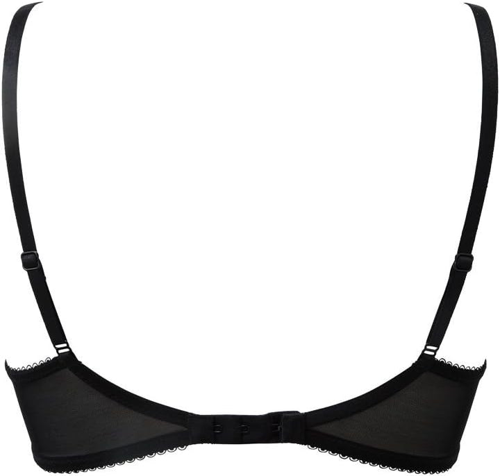 Gossard Damen Superboost Spitzen, Ungepolstert Plunge-BH, Undurchsichtige 70E Weiss (Weiss), 70E Wei