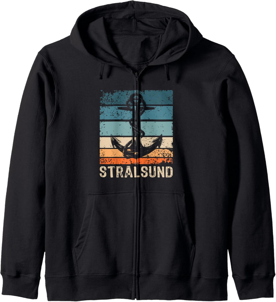 Stralsund Mecklenburg Vorpommern Hafen Stadt Stralsund Kapuzenjacke