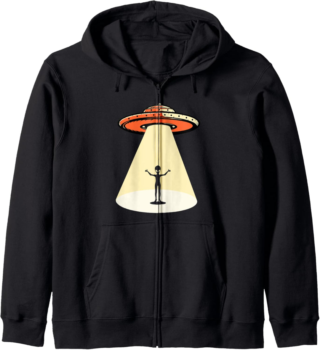 Glaubst du an Aliens UFO Kapuzenjacke