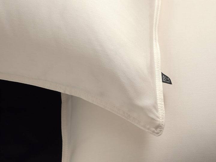 ZO! HOME Bettwäsche Satinado 135x200 100% Baumwolle Mako-Satin Off-White