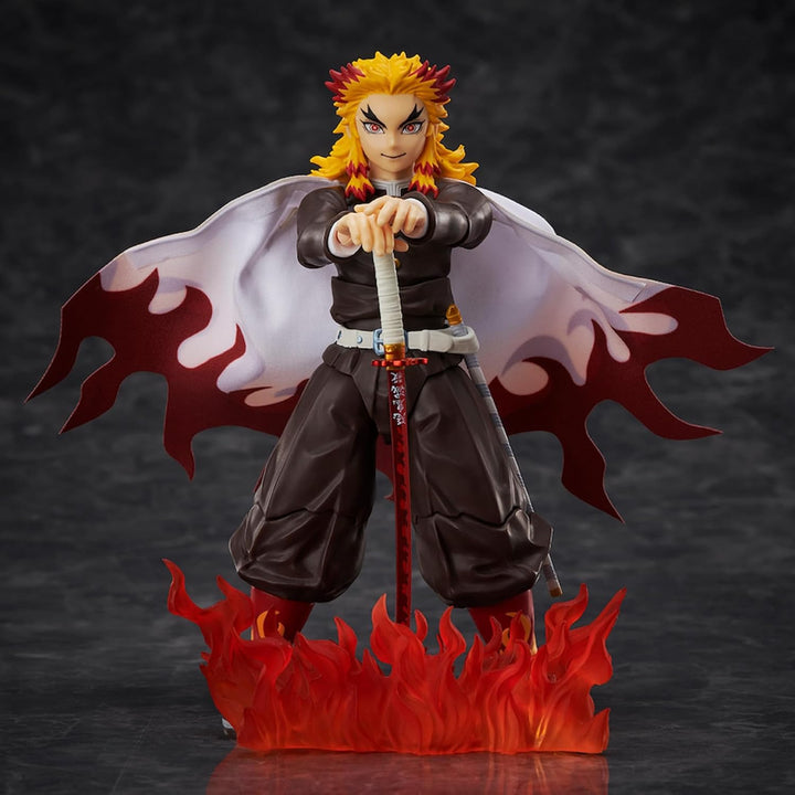 Max Factory Demon Slayer: Kimetsu no Yaiba Figur Figma Kyojuro Rengoku 15 cm