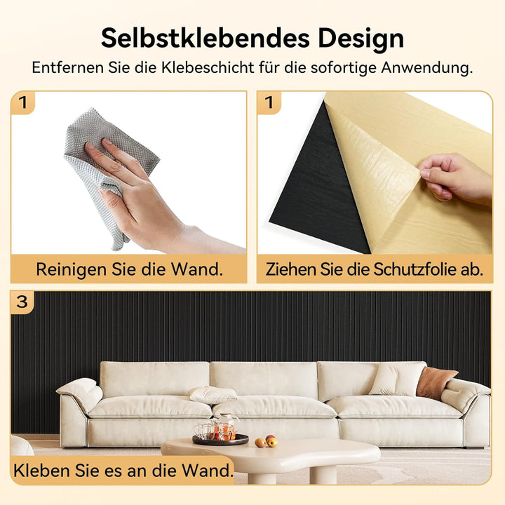 Rdutuok 4 Stücke Akustikplatten,120x60x0.9 cm Kante Hochdichte Akustik Panel Schallschutzpaneele Sch