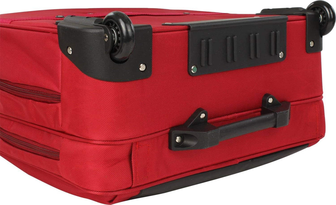 Pilotentrolley Aktenkoffer Pilotenkoffer Aktentrolley Koffer Trolley 48 cm Schwarz Dermata Bowatex