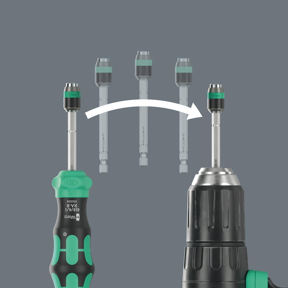Wera 05051515001 Kraftform Kompakt 25 RA-R mit Tasche, 6-teilig