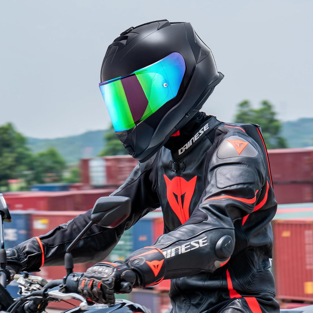 Helmvisier für Assault/Rapid/Stream,Motorradhelm Visier für LS2 FF800/FF353/FF328,Motorrad Windschut
