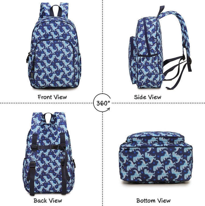 RAVUO Kinder-Rucksack für Mädchen und Jungen, niedliche Kleinkinder-Schul-Büchertasche mit Brustgurt